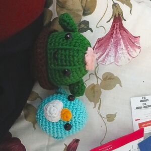 Handmade crocheted mini stuffies